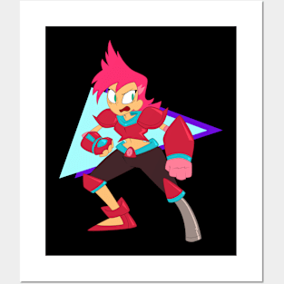 OK KO! Red Action Posters and Art